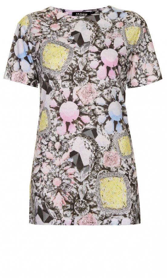 Jaded London Jewel Print Top, £30