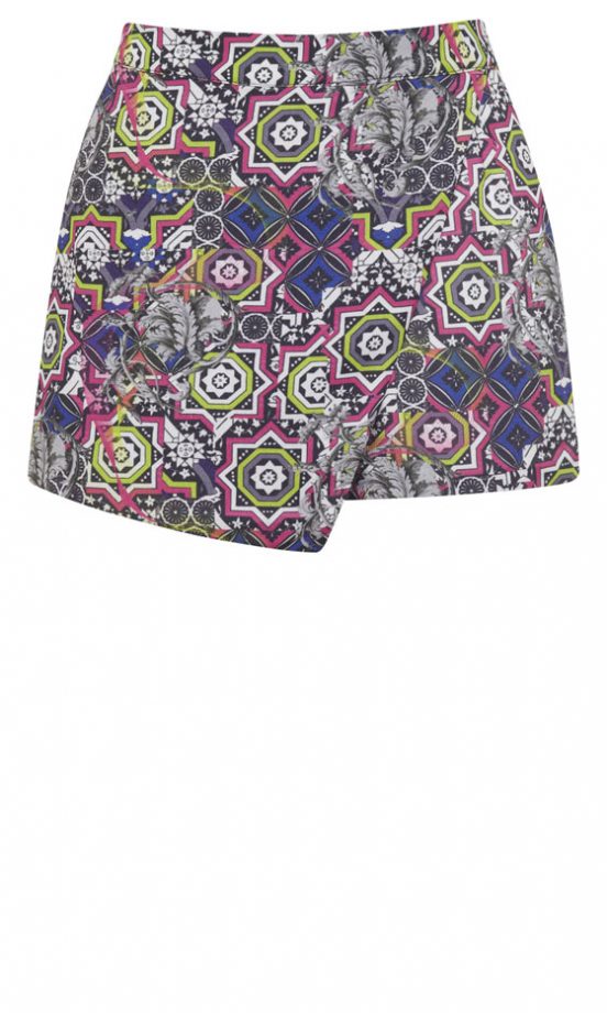 Miss Selfridge Wrap Skort, £25