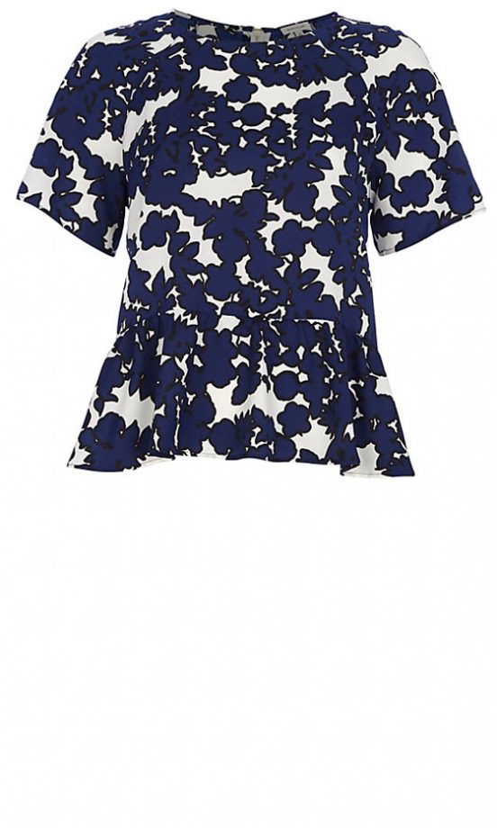 River Island Peplum Top, £30