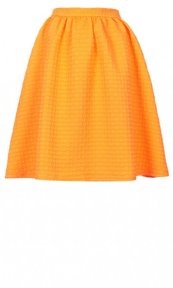 Topshop Orange Skirt, £45