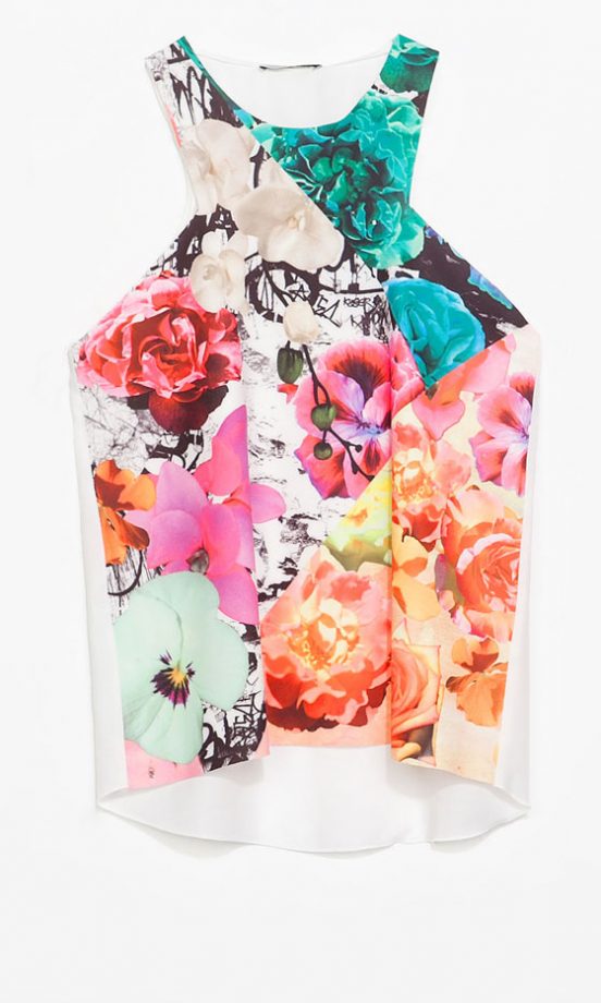 Zara Floral Top, £19.99