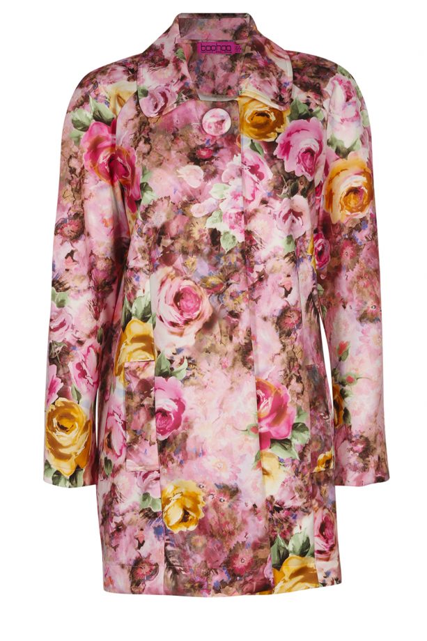 Boohoo SS14 Preview: Pink Floral Jacket