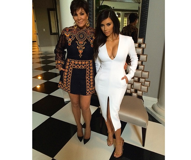 Kim Kardashian Picks Wes Gordon To Flaunt Her Ets Look Kim Rocked A Plunging White Wes Gordon Dress To The Ryan Seacrest Foundation Event