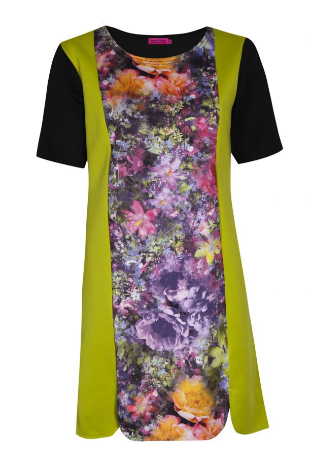 Boohoo SS14 Preview: Lime Floral Dress