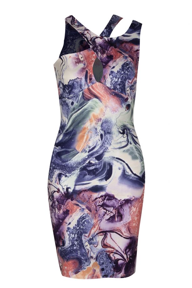 Boohoo SS14 Preview: Multi Bodycon Dress