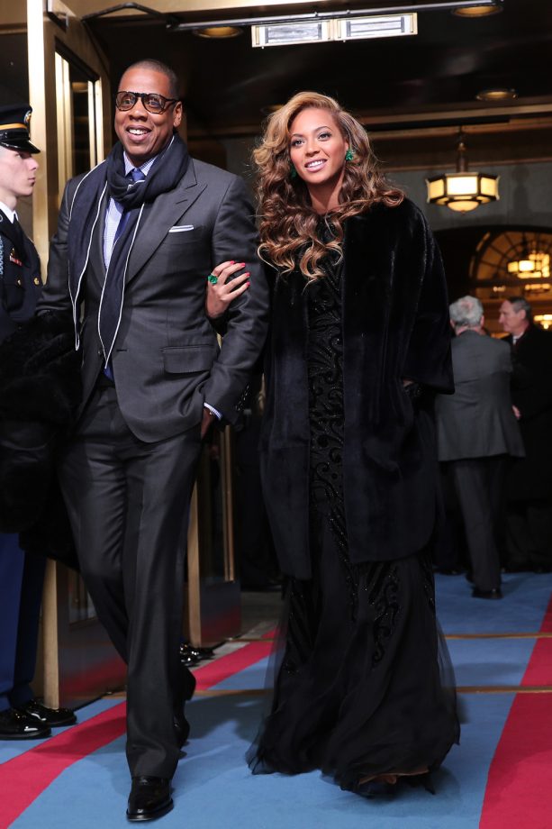 Beyonce and Jay Z Turn Out For The Presedential Inaugeration, 2013