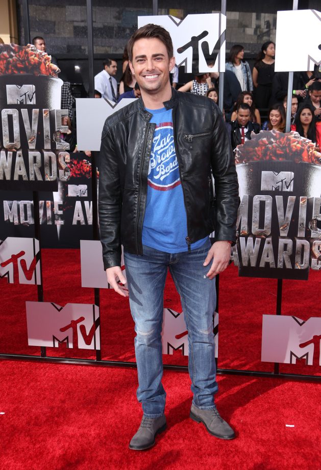 Jonathan Bennett At The MTV Movie Awards In LA, 2014