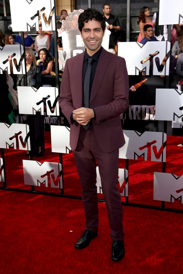 Adrian Grenier At The MTV Movie Awards In LA, 2014