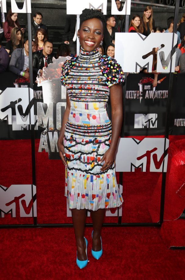 Lupita Nyong'o At The MTV Movie Awards In LA, 2014