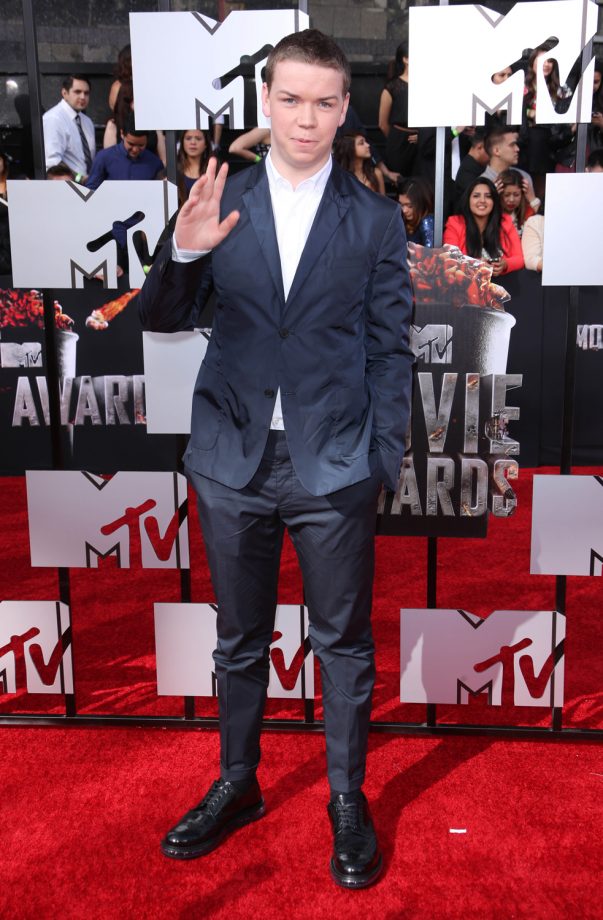 Will Poulter At The MTV Movie Awards In LA, 2014