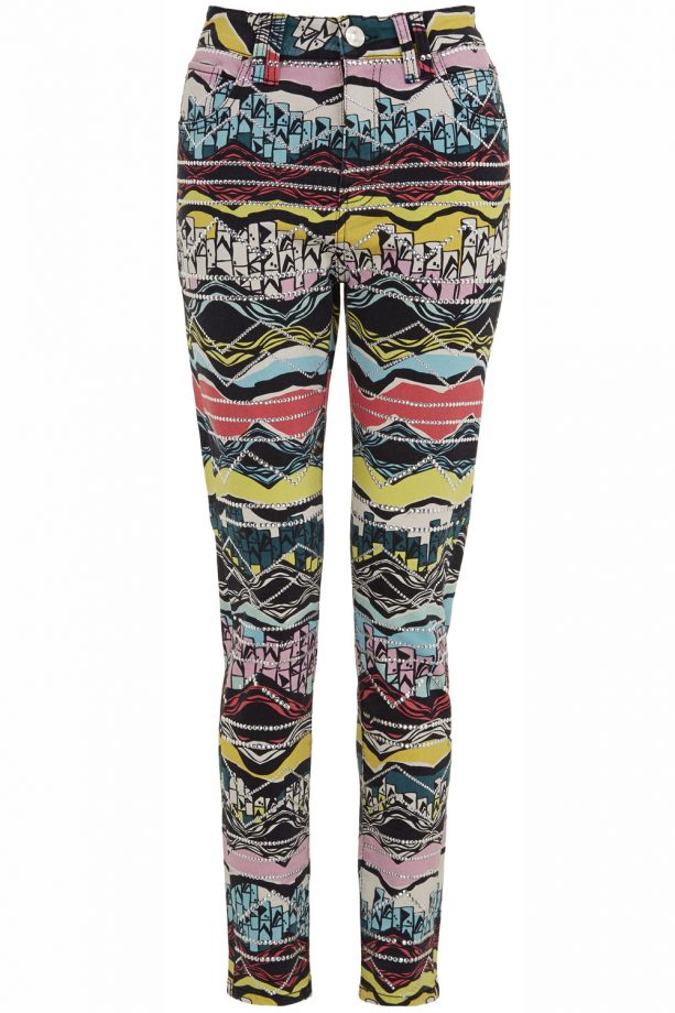 River Island SS14 Printed Trousers, £35
