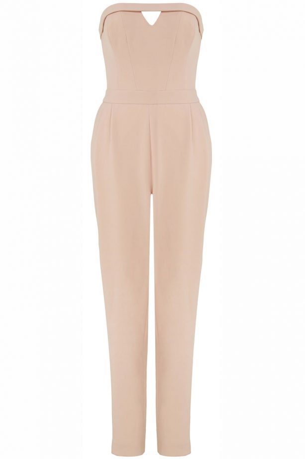 River Island SS14 Strapless Jumpsuit, £50