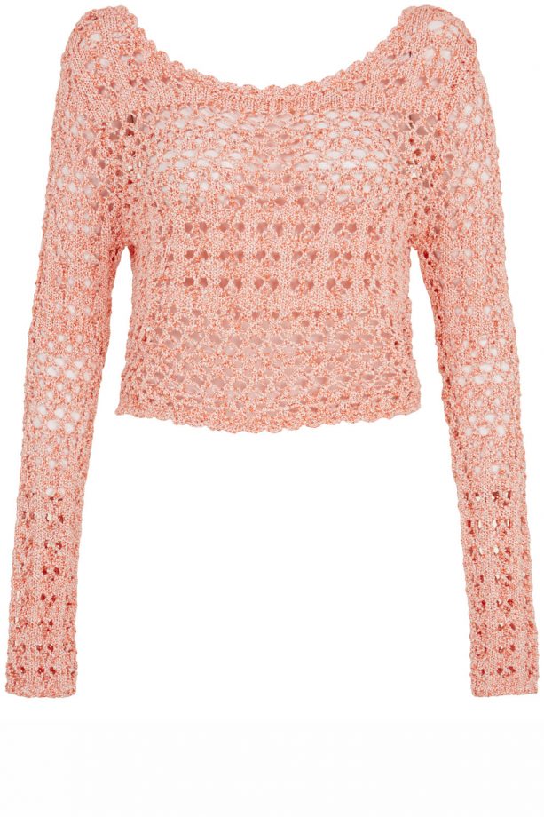 River Island SS14 Crochet Crop Jumper, £30