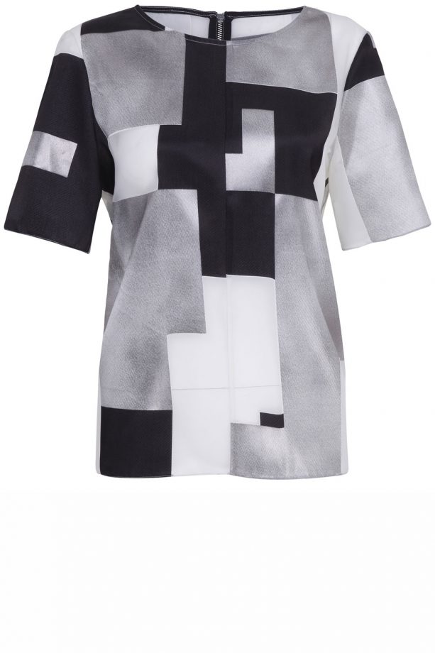 River Island SS14 Geo Print Top, £35
