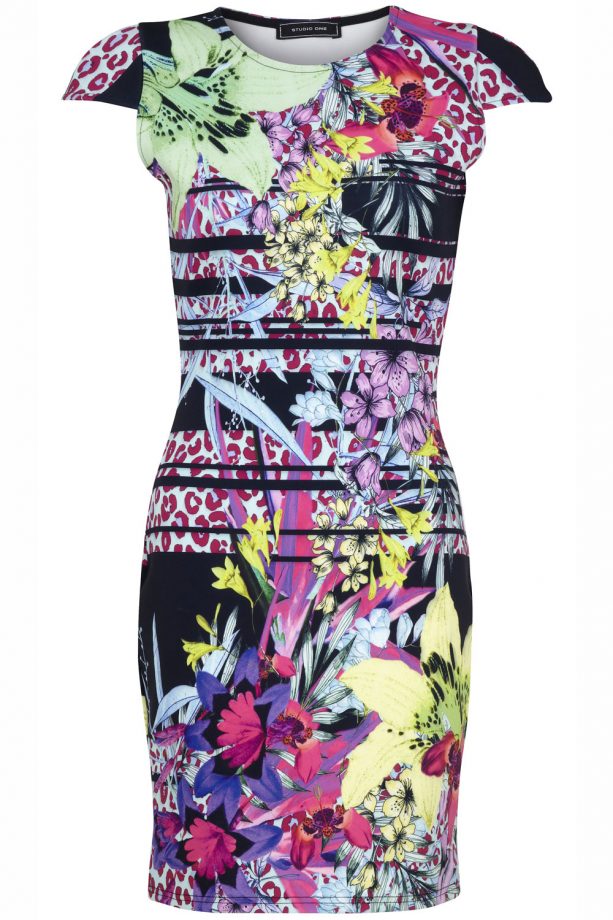 River Island SS14 Mixed Print Dress, £32