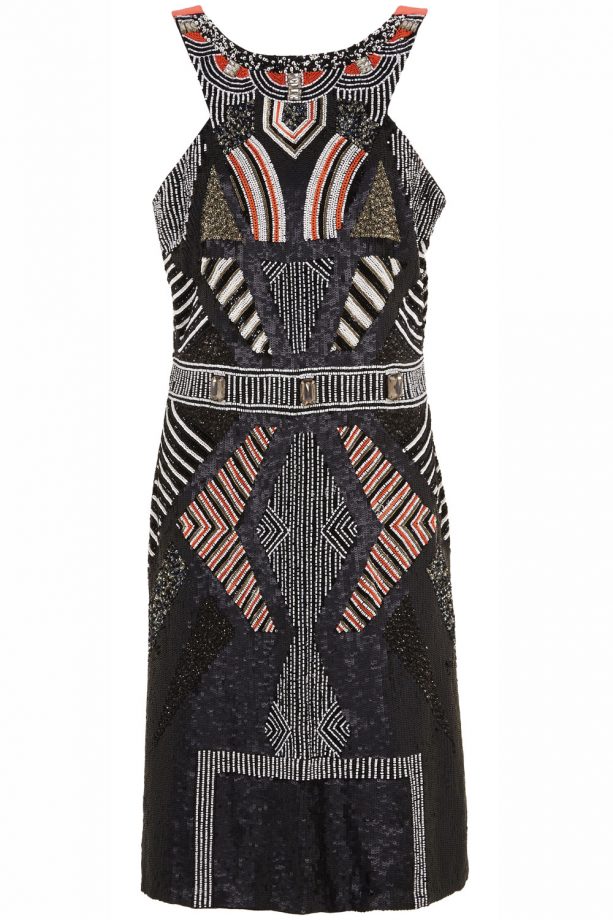 River Island SS14 Embroidered Dress, £100