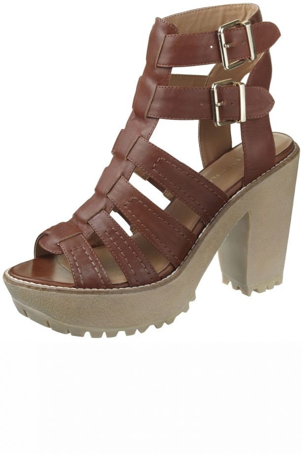 River Island SS14 Gladiator Sandals, £40