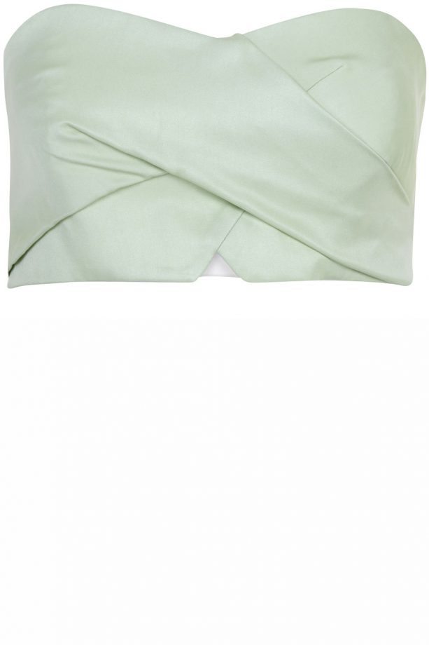 River Island SS14 Pastel Green Tube Top, £28