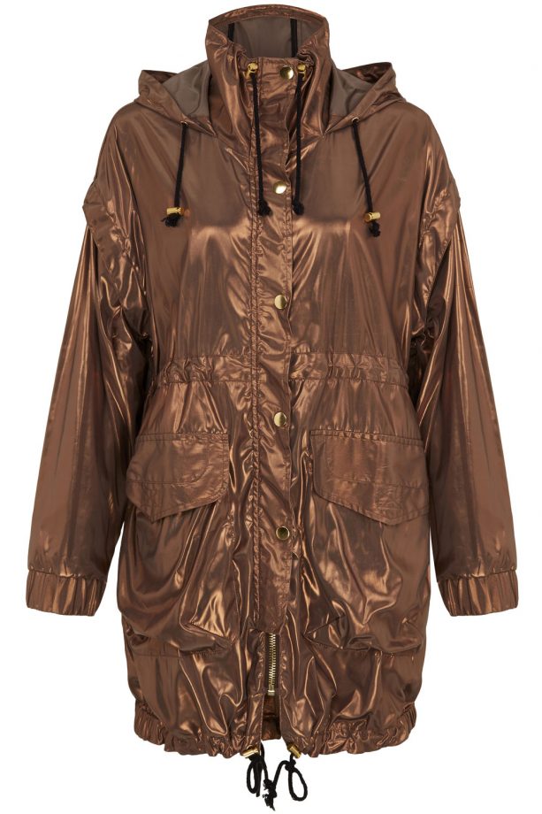 River Island SS14 Bronze Mac, £65
