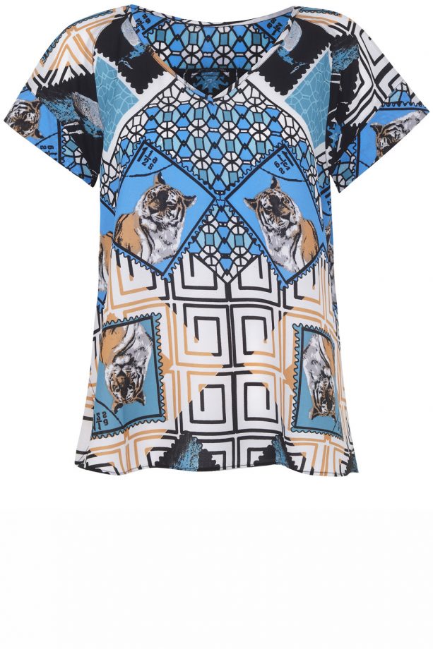 River Island SS14 Printed Top, £22