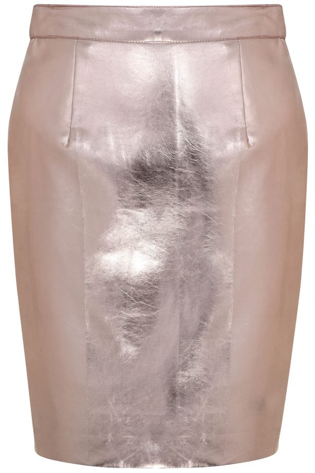 River Island SS14 Metallic Skirt, £25