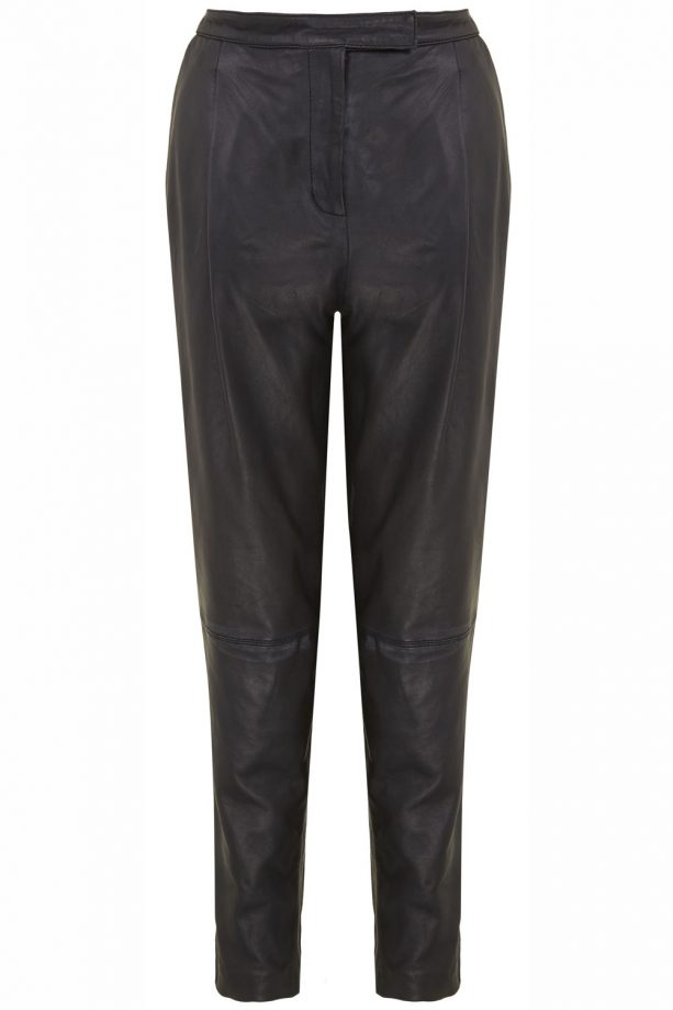 River Island SS14 Leather Look Trousers, £35