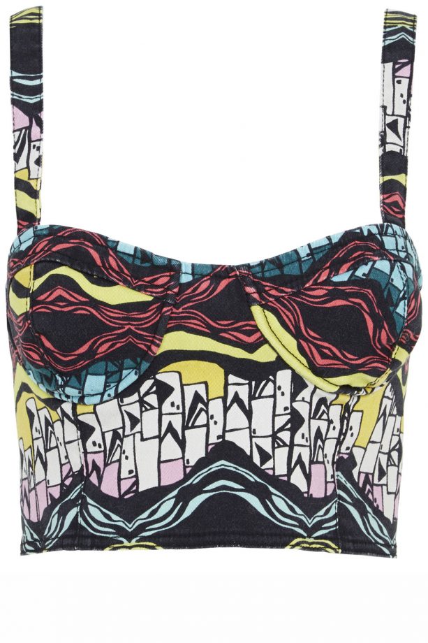 River Island SS14 Printed Crop Top, £25