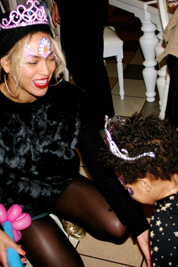 Beyoncé And Blue Ivy Have Some Princess Playtime At Blue's 2nd Birthday Party, 2014
