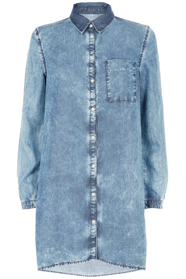Primark Acid Denim Shirt Dress, £12