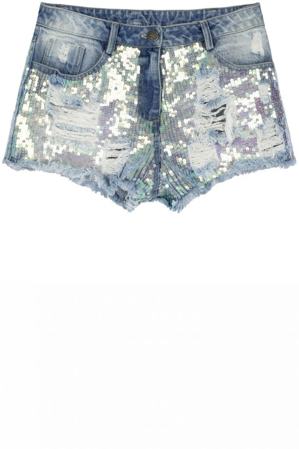 Bershka Sequin Shorts, £39.99