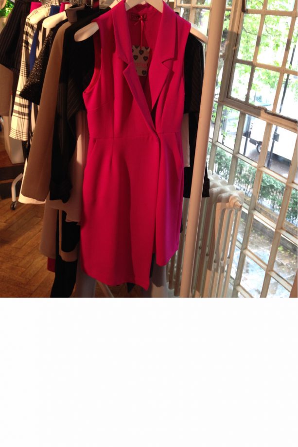 Boohoo AW14 Press Day: The Sleeveless Blazer Dress