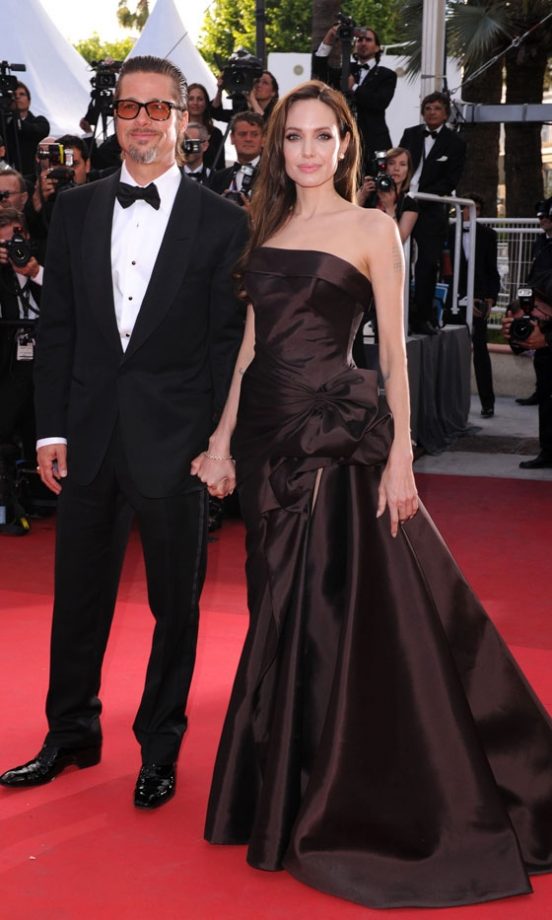 Brad Pitt And Angelina Jolie At Cannes Film Festival, 2011