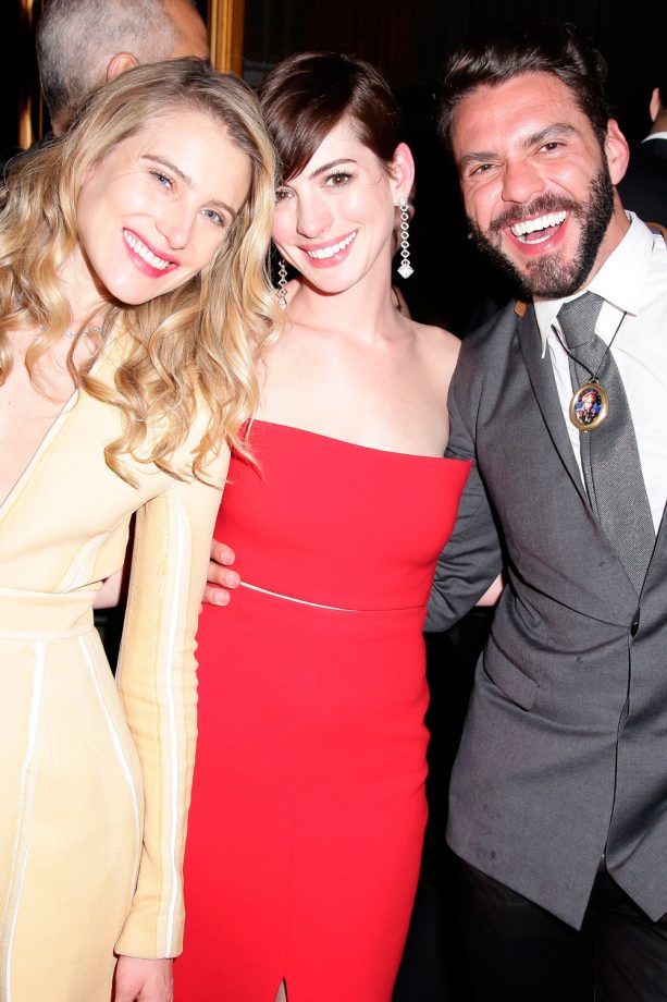 Dree Hemingway, Anne Hathaway And Lorenzo Martone At The Beyond Fashion Charles James Met Gala After Party, 2014