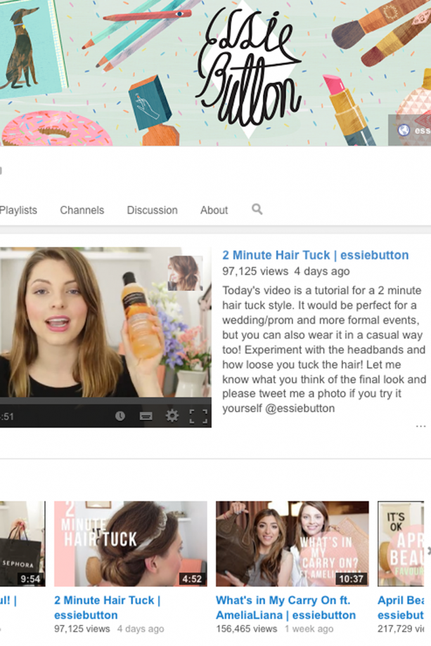 Top 20 Beauty Blogs: Essie Button