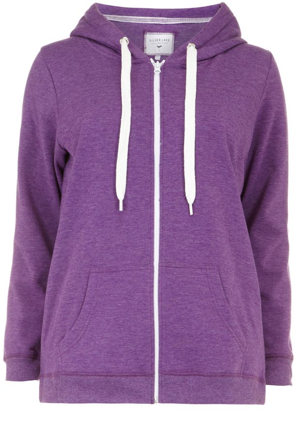 Evans Purple Hooded Top, £19.50