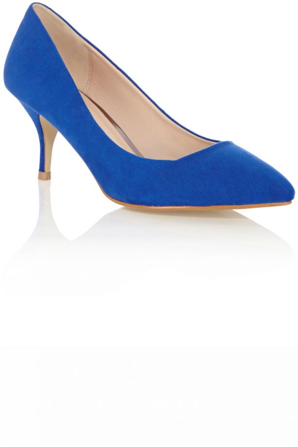 Oasis SS14 Evie Blue Courts, £35
