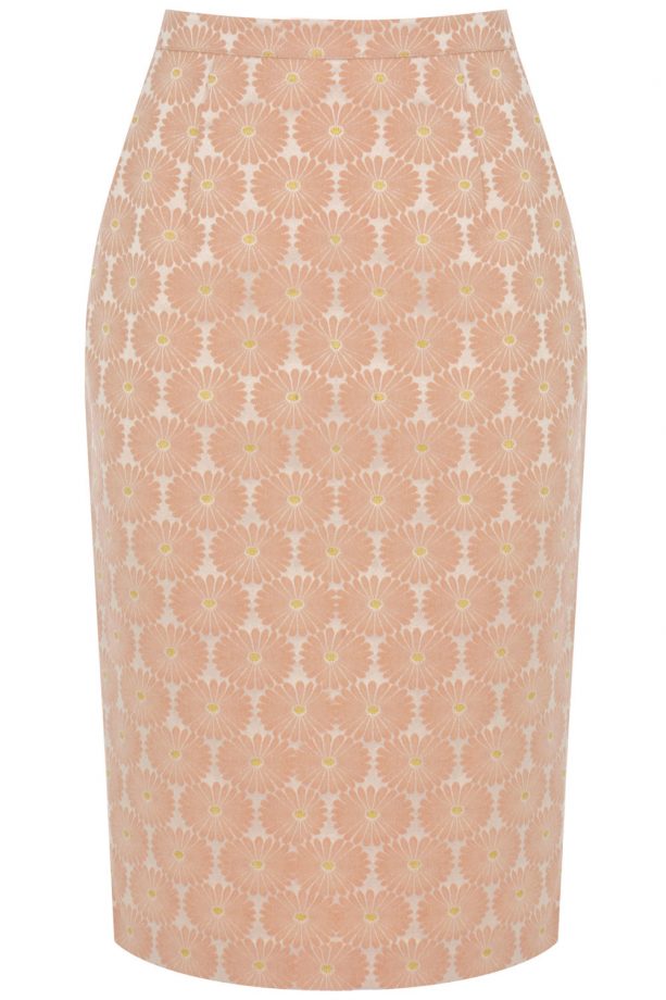Oasis SS14 Floral Jacquard Pencil Skirt, £48
