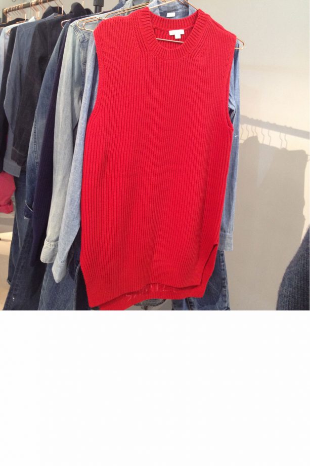 Gap AW14 Press Day: Sleeveless Fisherman Knit