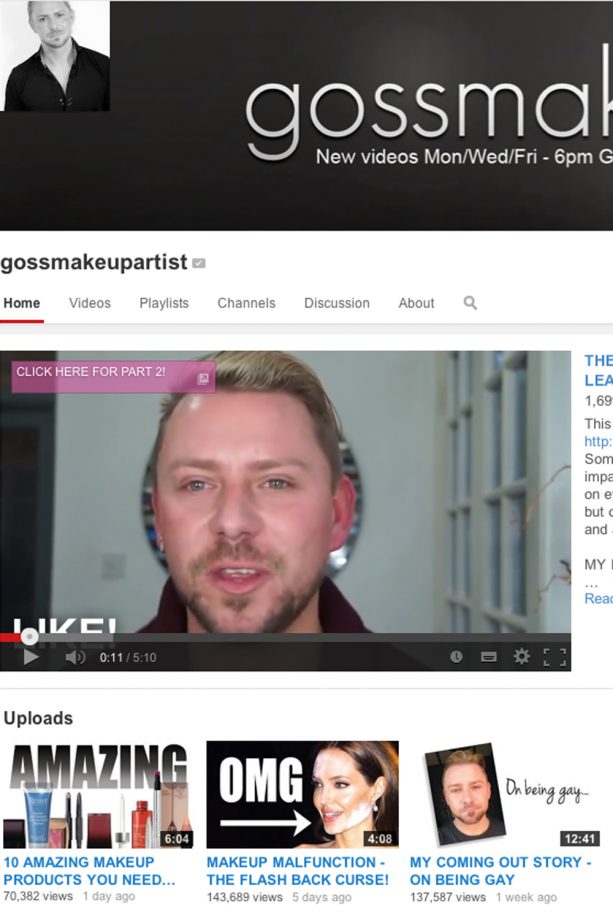 Top 20 Beauty Blogs: Goss Make Up Artist