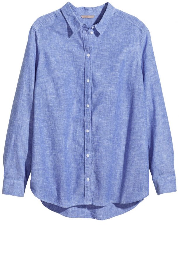 H&M+ Linen Blend Shirt, £24.99