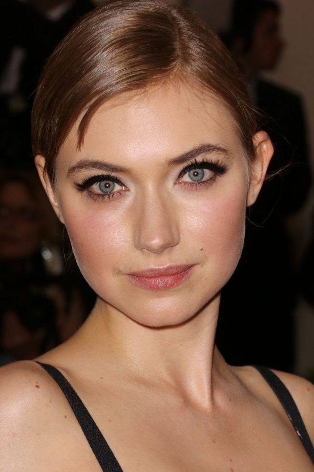 Imogen Poots Opts For Striped Back Style At The Met Ball, 2014