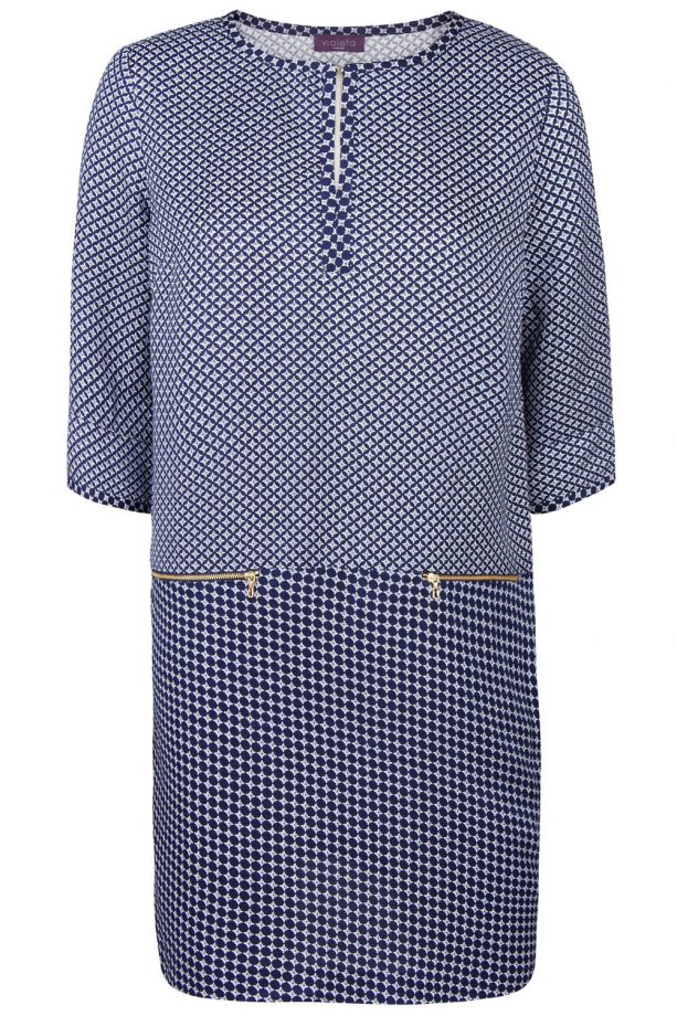 Mango Violeta Mixed Print Dress, £69.99