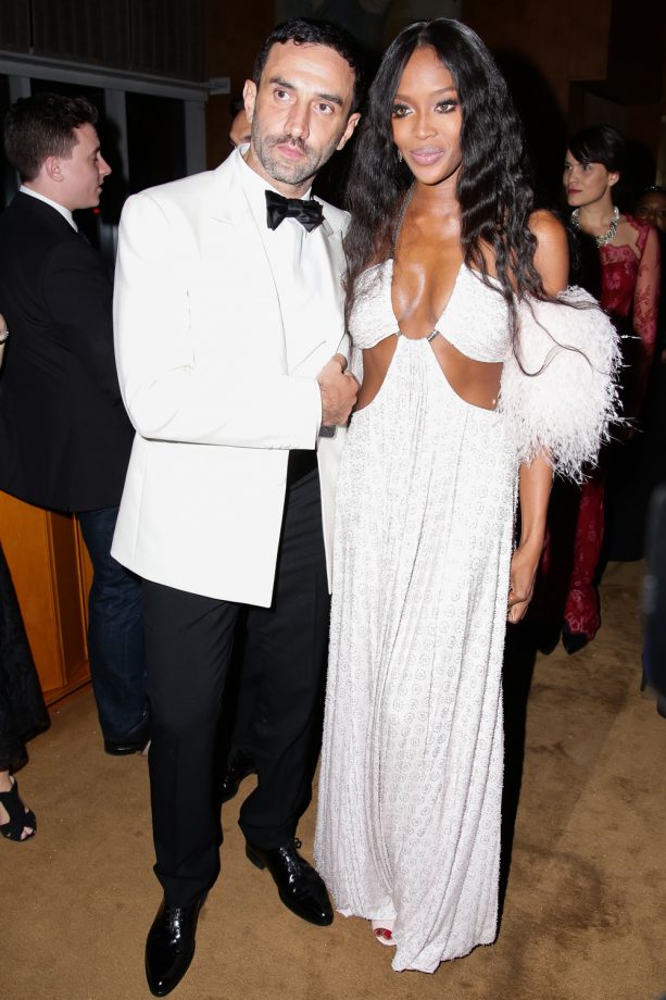 Naomi Campbell And Riccardo Tisci At The Beyond Fashion Charles James Met Gala After Party, 2014