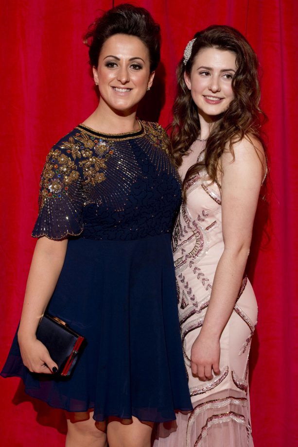 Natalie Cassidy And Jasmine Armfield At The British Soap Awards, 2014