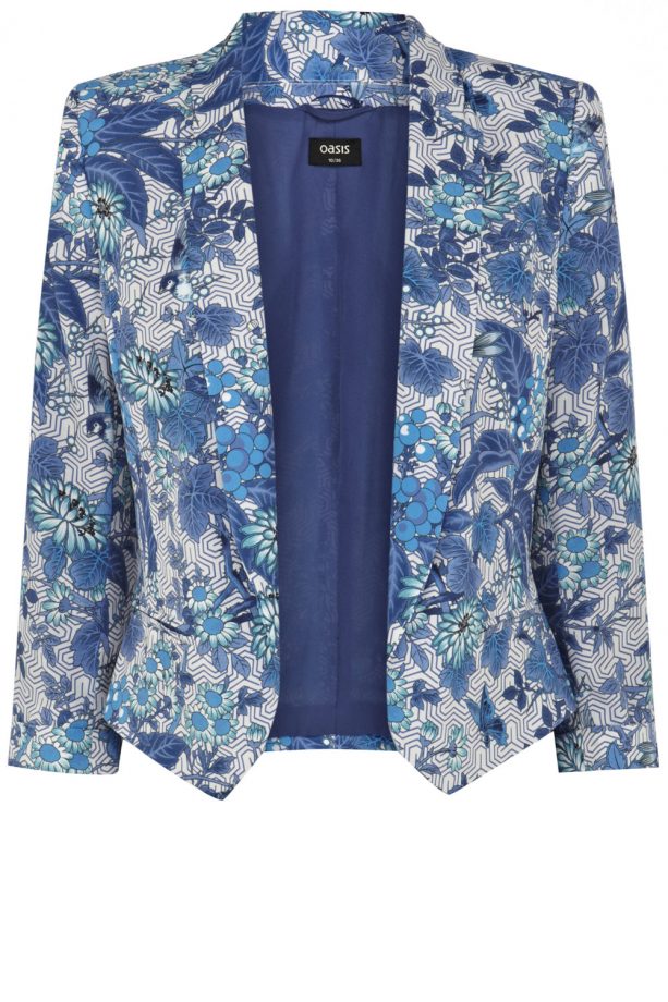 Oasis SS14 Oriental Aviary Jacket, £65