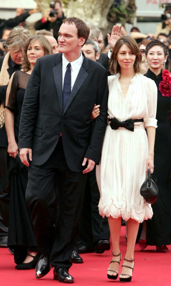 Sofia Coppola With Quentin Tarantino At Cannes Film Festival, 2004