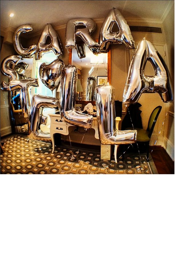 Cara Delevingne Returns Stella McCartney's Met Pressie Before The Big Do, 2014