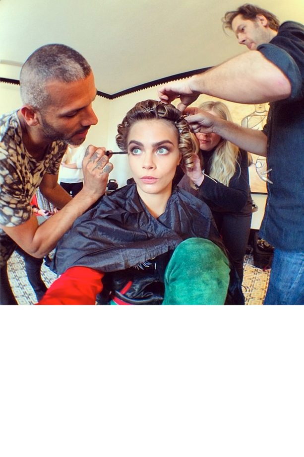 Cara Delevingne Reveals Her Hair And Make-Up Tricks For The Met Ball, 2014