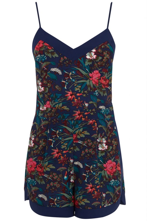 Oasis SS14 Tropical Forest Playsuit, £45