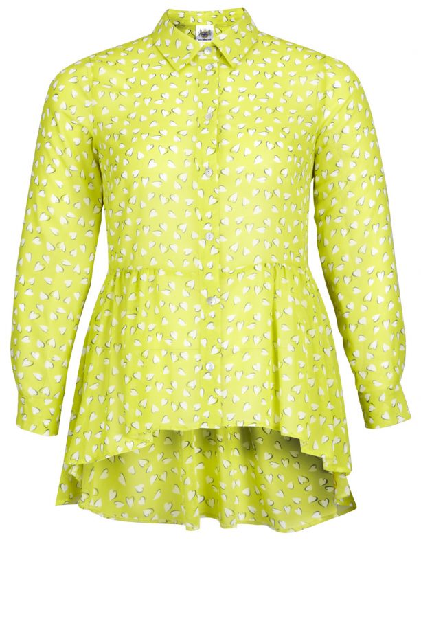 Littlewoods So Fabulous Heart Print Dipped Hem Blouse, £29